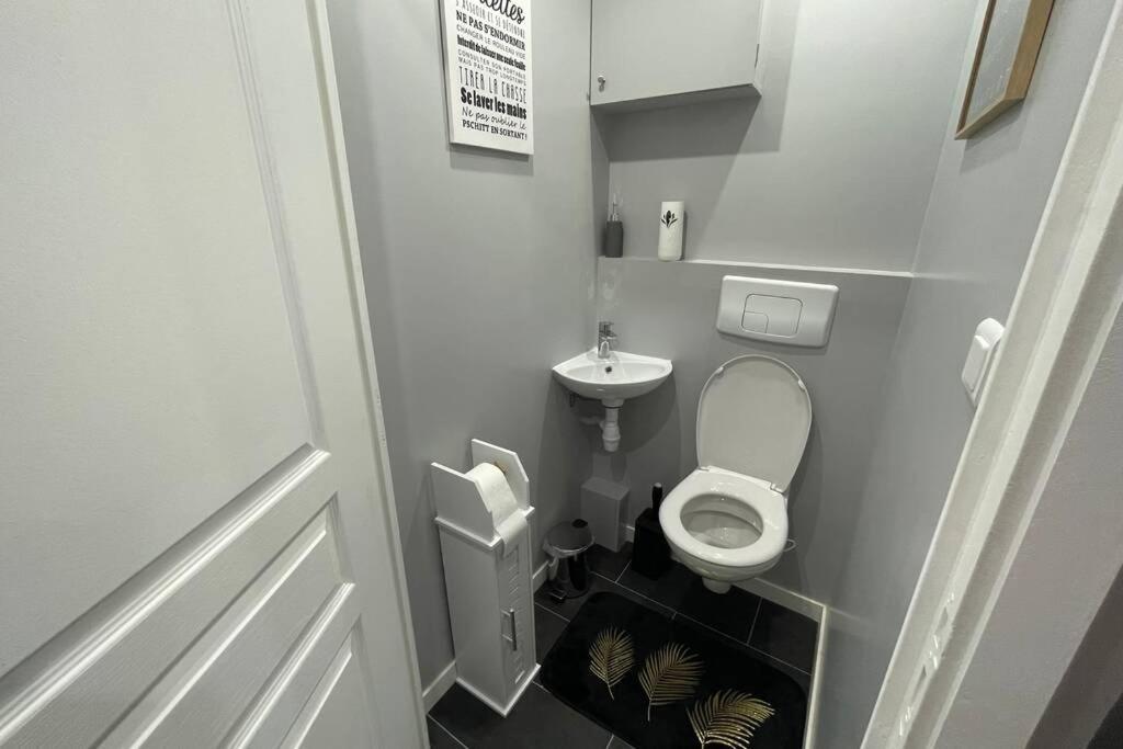 Appartement Cosy, Wifi Gratuit,5 Min De La Gare Boulogne-sur-Mer Bagian luar foto
